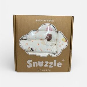 Snuzzle Baby Drool Bibs pack of 6 - new